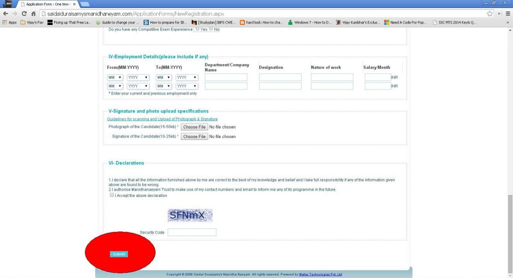 How to Apply for Manidhanaeyam IAS Academy Step 1